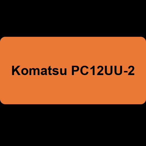Komatsu PC12UU-2